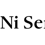 Ni Serif