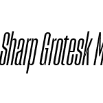 Sharp Grotesk Medium Italic 07