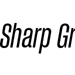 Sharp Grotesk Medium Italic 12