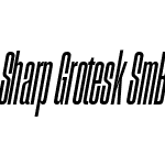 Sharp Grotesk SmBold Italic 06