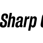 Sharp Grotesk SmBold Italic 14