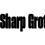 Sharp Grotesk Black 11