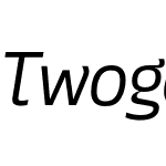 Twogether Sans