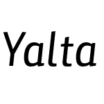 Yalta Sans Std