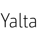 Yalta Sans Std