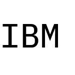 IBM Plex Mono