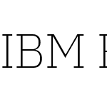 IBM Plex Serif