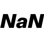 NaN Metrify Cyrillic B Standard