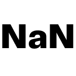 NaN Metrify Cyrillic B Standard