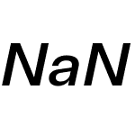 NaN Metrify Cyrillic B Standard