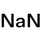 NaN Metrify Cyrillic B Standard
