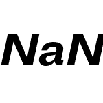 NaN Metrify Cyrillic A Standard