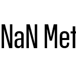 NaN Metrify C X-Condensed