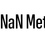 NaN Metrify B X-Condensed