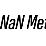 NaN Metrify B X-Condensed