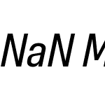 NaN Metrify B Condensed