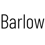 Barlow Condensed