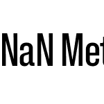 NaN Metrify A X-Condensed