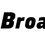 Broadside Text