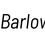 Barlow Semi Condensed