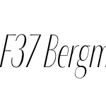 F37 Bergman