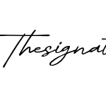 Thesignature