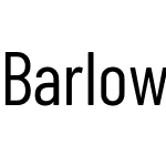 Barlow Condensed