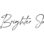 Brighter Sunday Personal Use