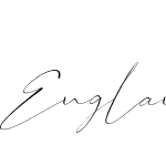 England signature