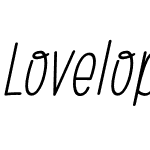 Lovelope Demo