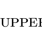 UPPERCASE & lowercase