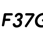 F37GingerRound-BoldItalic