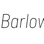 Barlow Semi Condensed