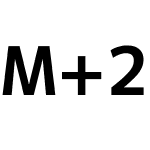 M+ 2p