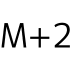 M+ 2p