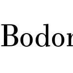 Bodoni