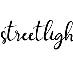 streetlight italic