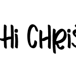 Hi Christopher