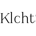 Kulachat Serif DEMO