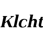 Kulachat Serif Oblique DEMO