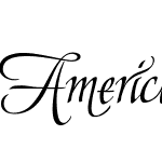AmericanCalligraphicSwash W01