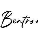 Bentron Calligraphic PERSONAL