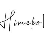 Himeko-DEMO FONT