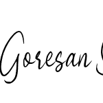 g Goresan Script