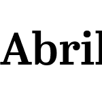 Abril Text