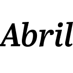 Abril Text