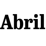 Abril Titling Condensed