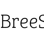 Bree Serif