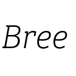 Bree Serif