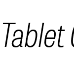 Tablet Gothic Cnd